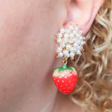 Strawberry earrings