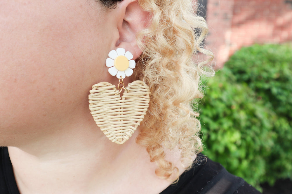 Daisy statement earrings