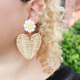 Daisy statement earrings
