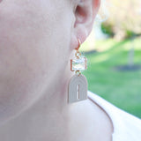 Rainbow earrings