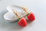 Strawberry earrings