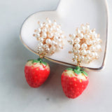 Strawberry earrings