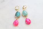 Amazonite earrings