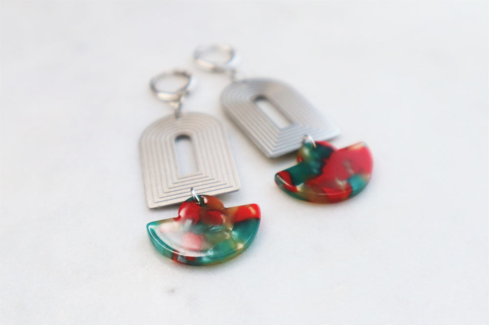 Geometric earrings