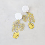 Plant lady earrings
