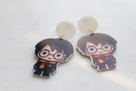 Nostalgic statement earrings