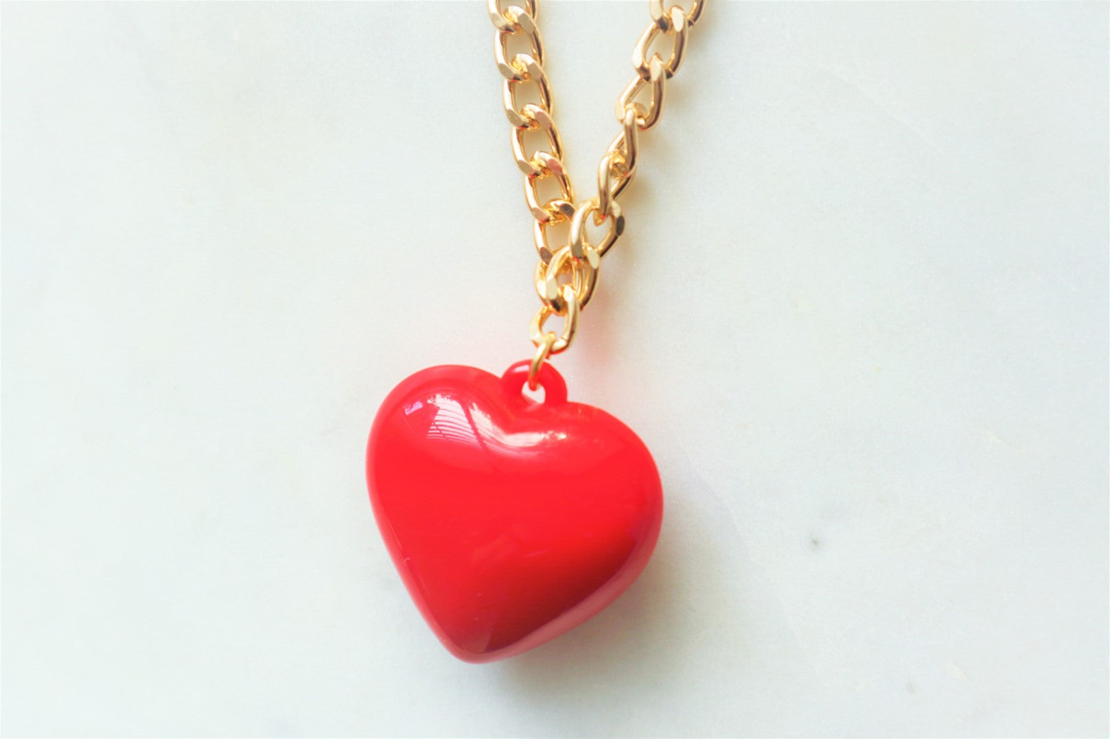 【VINTAGE HOLLYWOOD】2-way Essential Color Heart Necklace □VINTAGE HOLLYWOOD□ 2way Essential Color Heart Necklace VH
