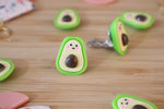 Avocado clip-on earrings for kids