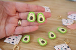 Avocado clip-on earrings for kids