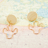 Cactus earrings